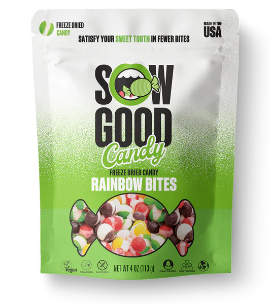 Sow Good Candy Freeze Dried Rainbow Bites