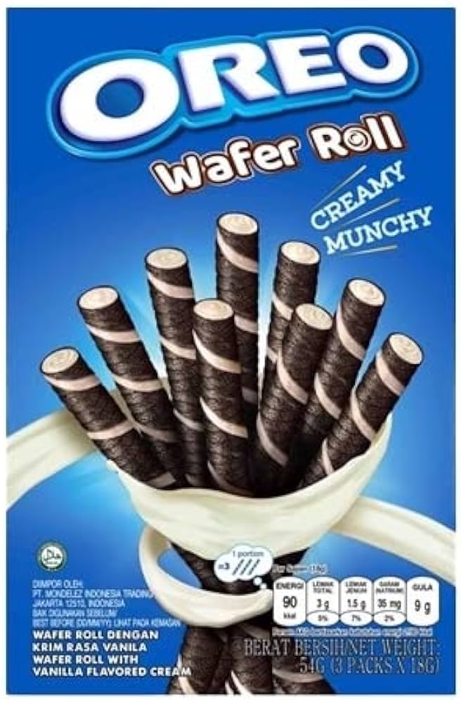 Oreo Wafer Roll Vanilla