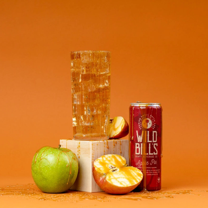 Wild Bill’s Craft Beverage Co. - Apple Pie - Premium Cane Sugar Soda