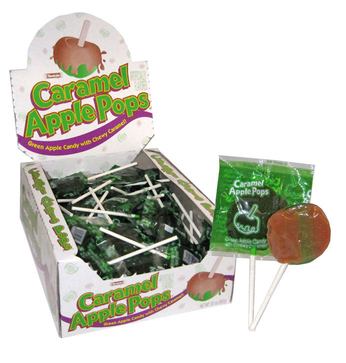 Tootsie Caramel Apple Pops Single