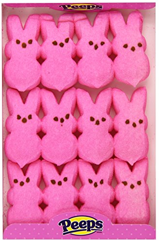 Peeps Marshmallow 12 Pink Bunnies