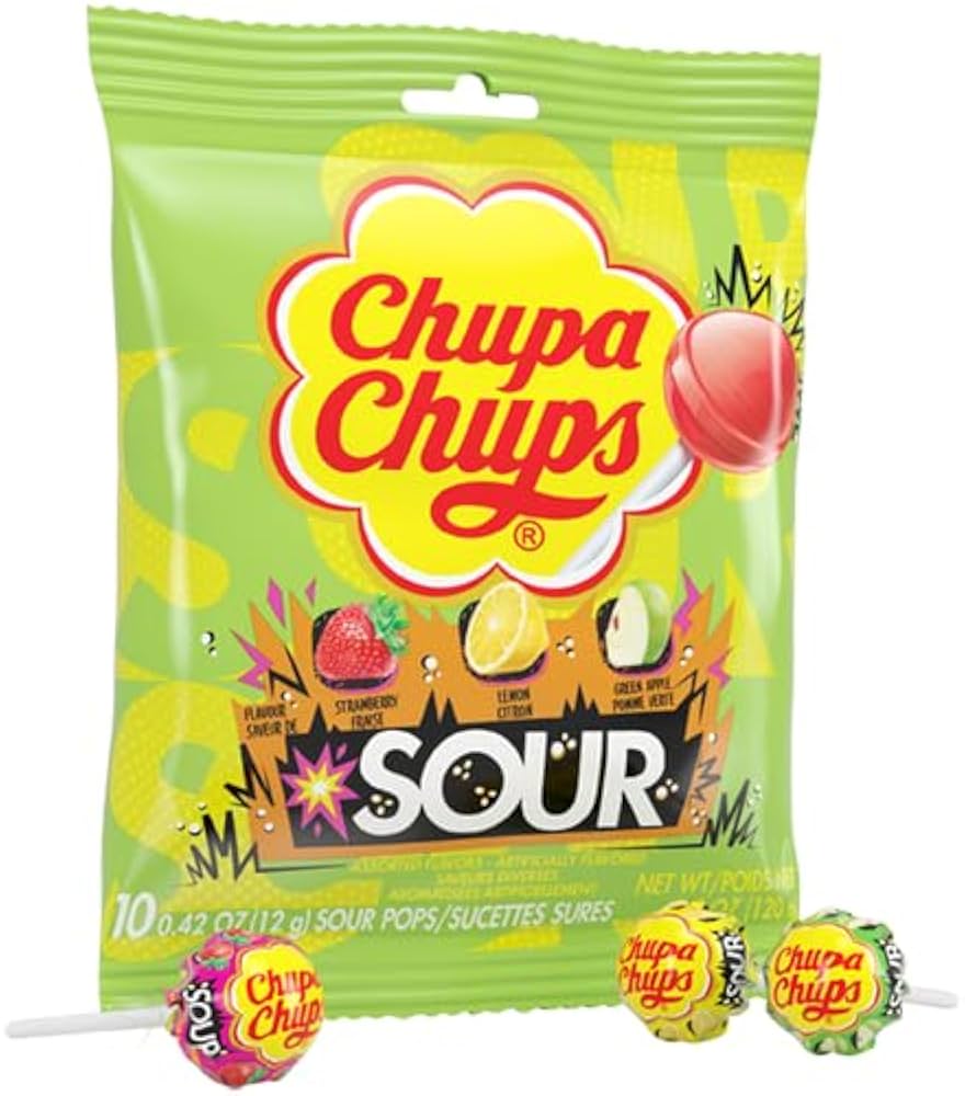 Chupa Chups Sour Pops