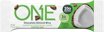 One Protein Bar Chocolate Almond Bliss