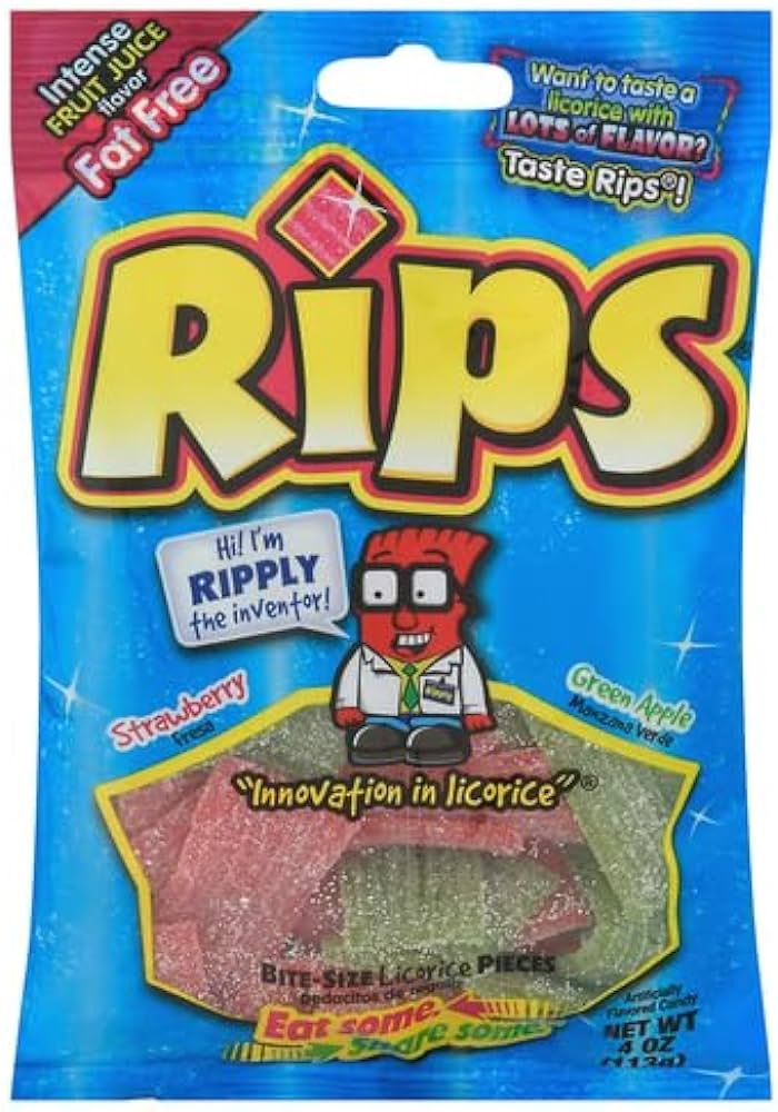 Rips Bite-Sized Sour Mix 5.5oz Bag