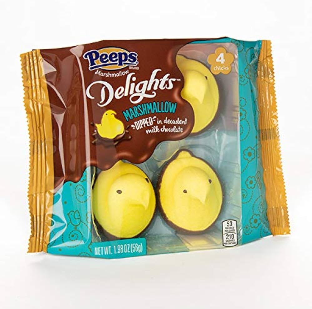 Peeps Delights Chocolate Dipped Marshmallow