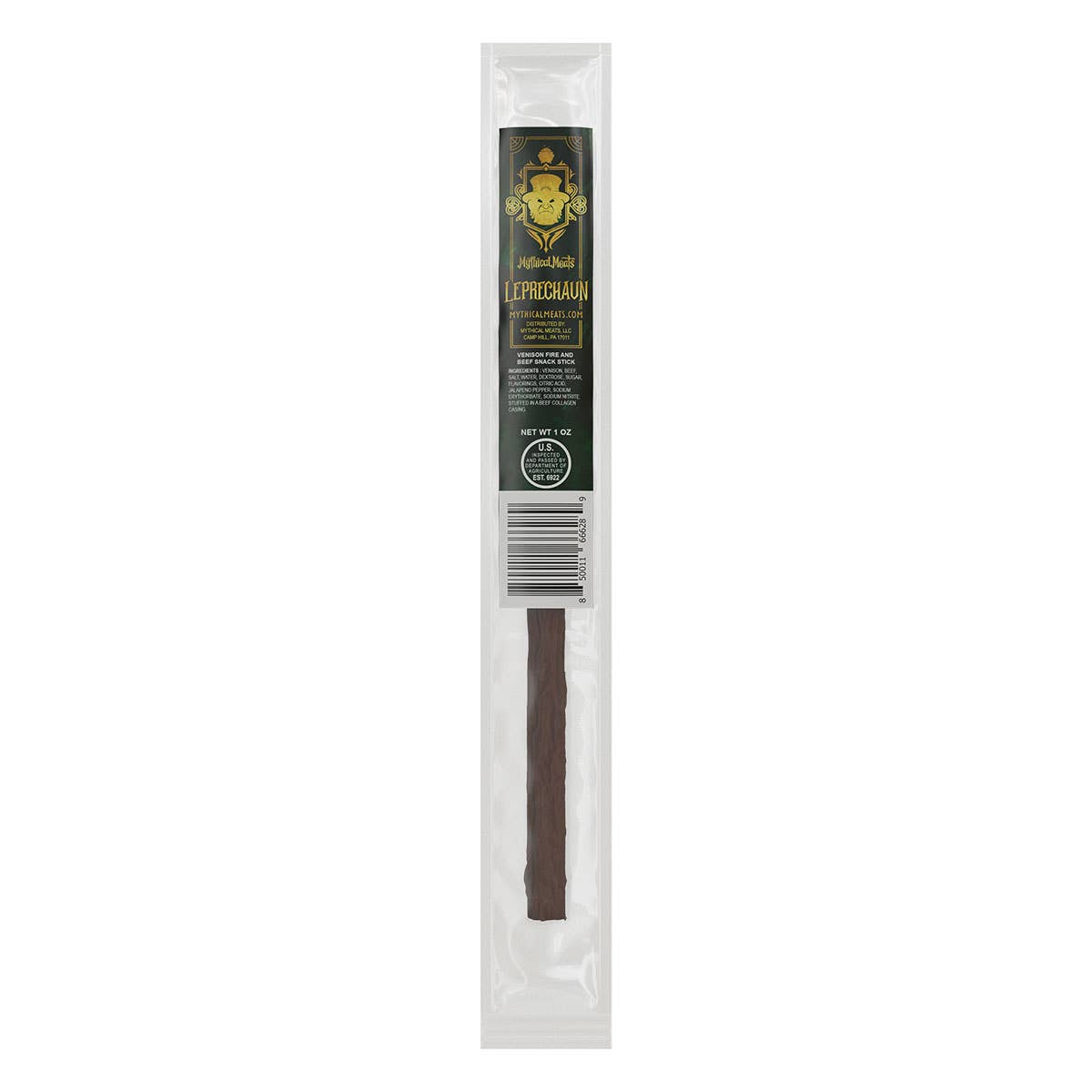 Leprechaun (Venison and Beef Fire Snack Stick)