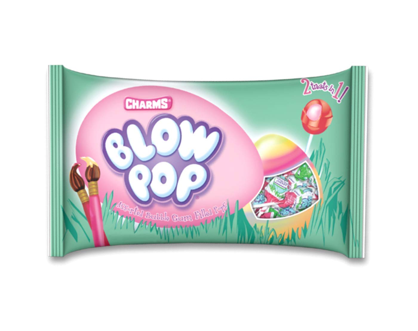 Charms Blow Pop Bubble Gum Filled Pops