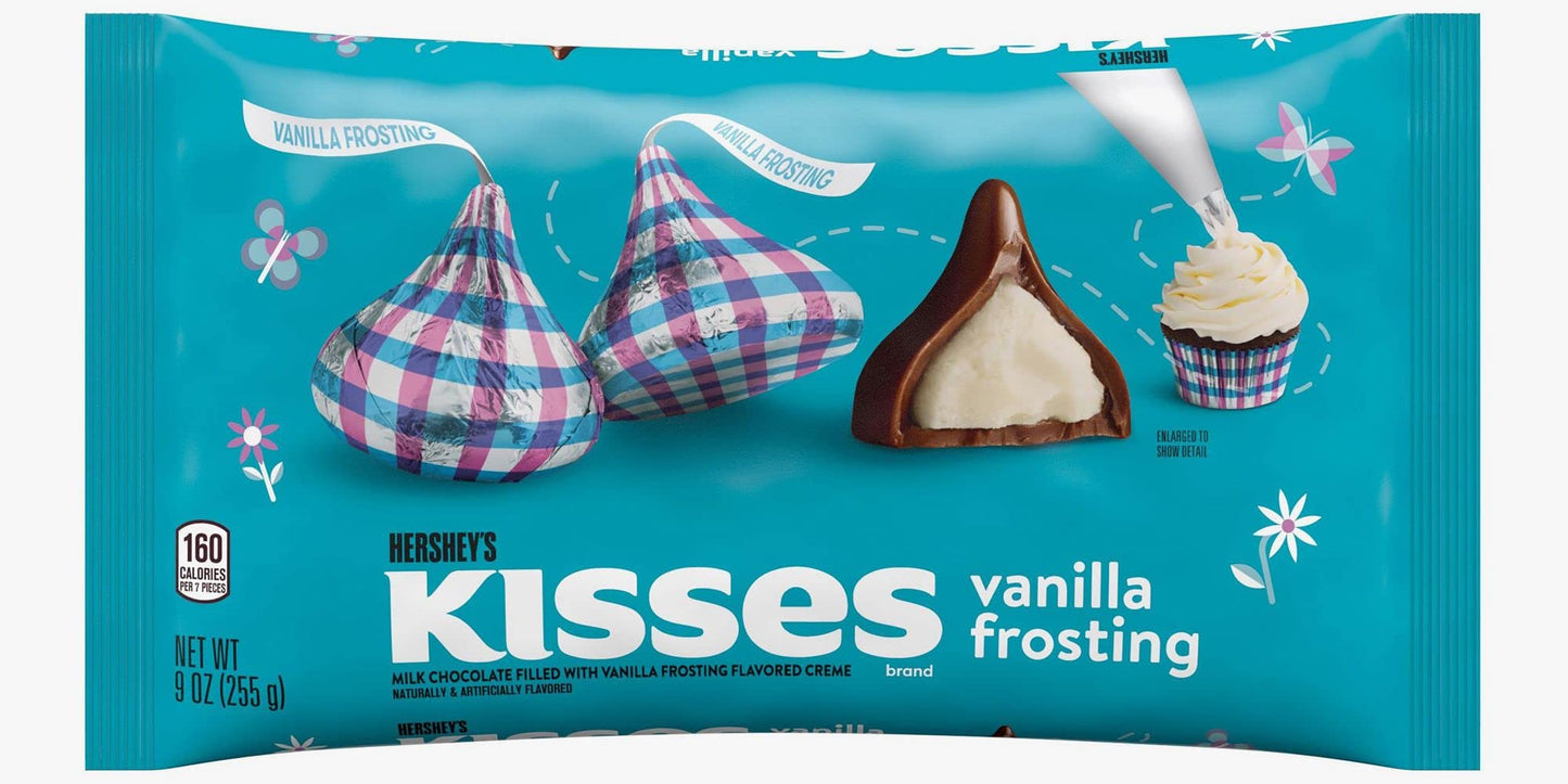 Hershey's Kisses Vanilla Frosting 9oz