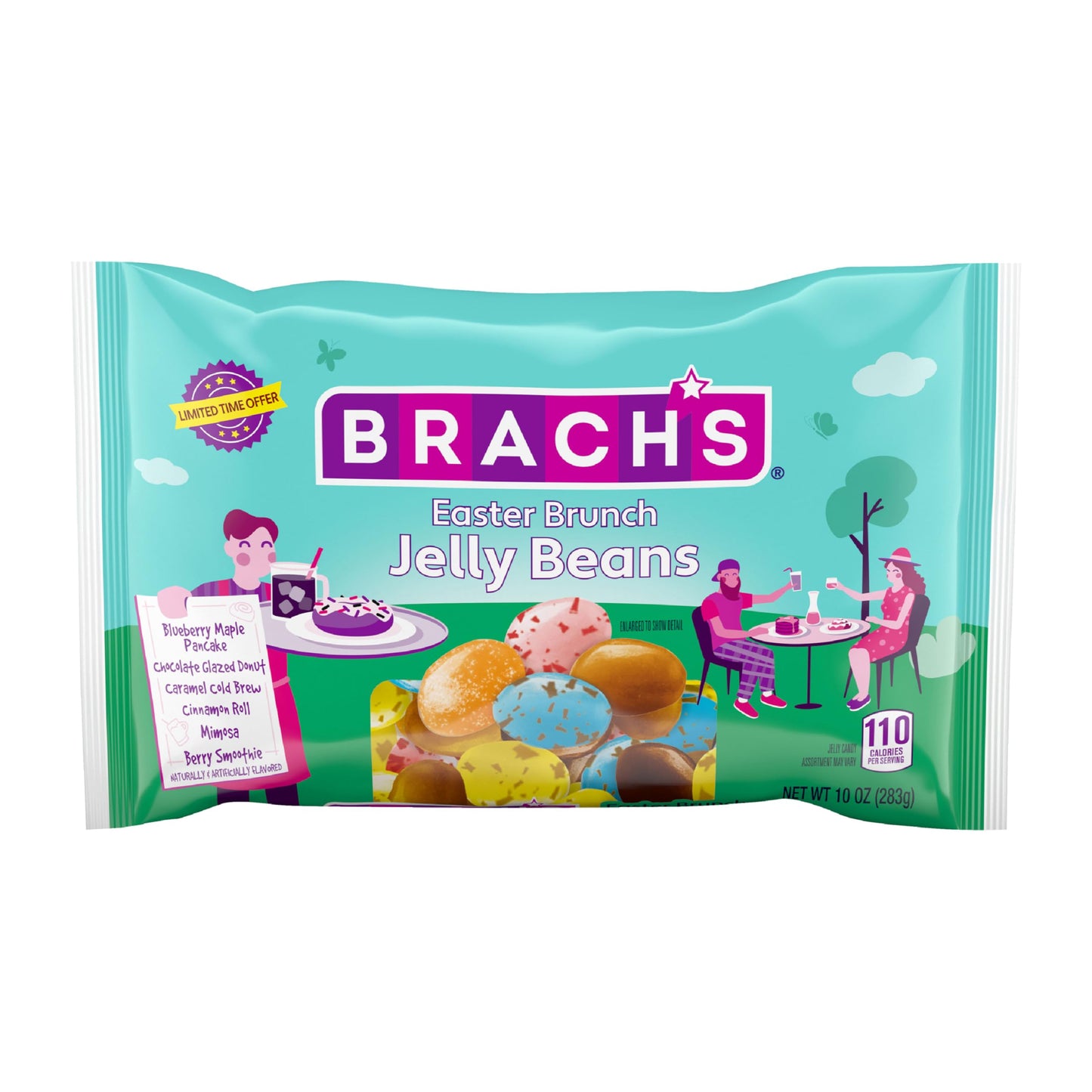 Brach's Easter Brunch Jelly Beans, Springtime Easter Candy, 10 oz