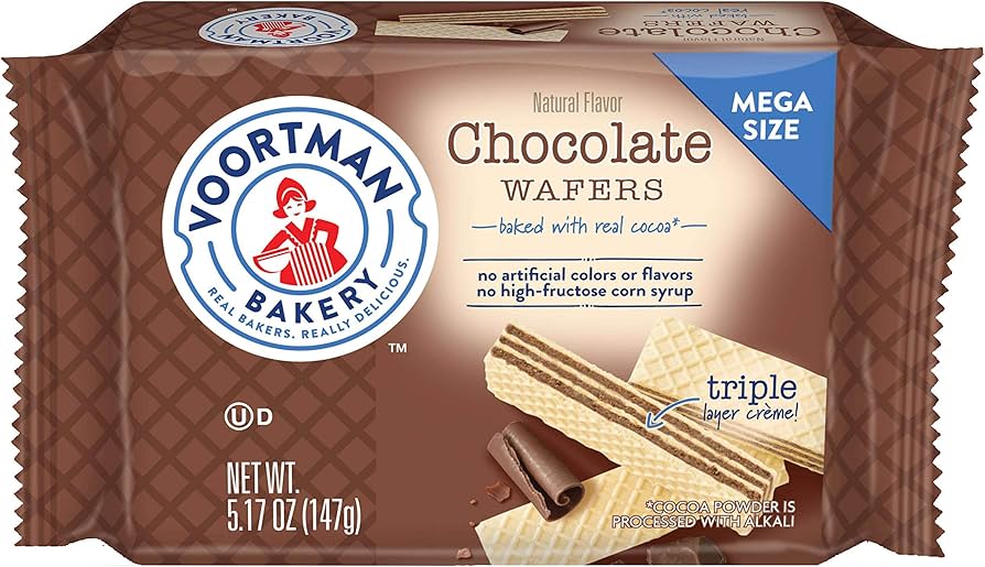 Voortman Chocolate Wafers Mega Size