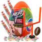 Frankford Nerf Giant Plastic Egg with Smarties Candy Rolls