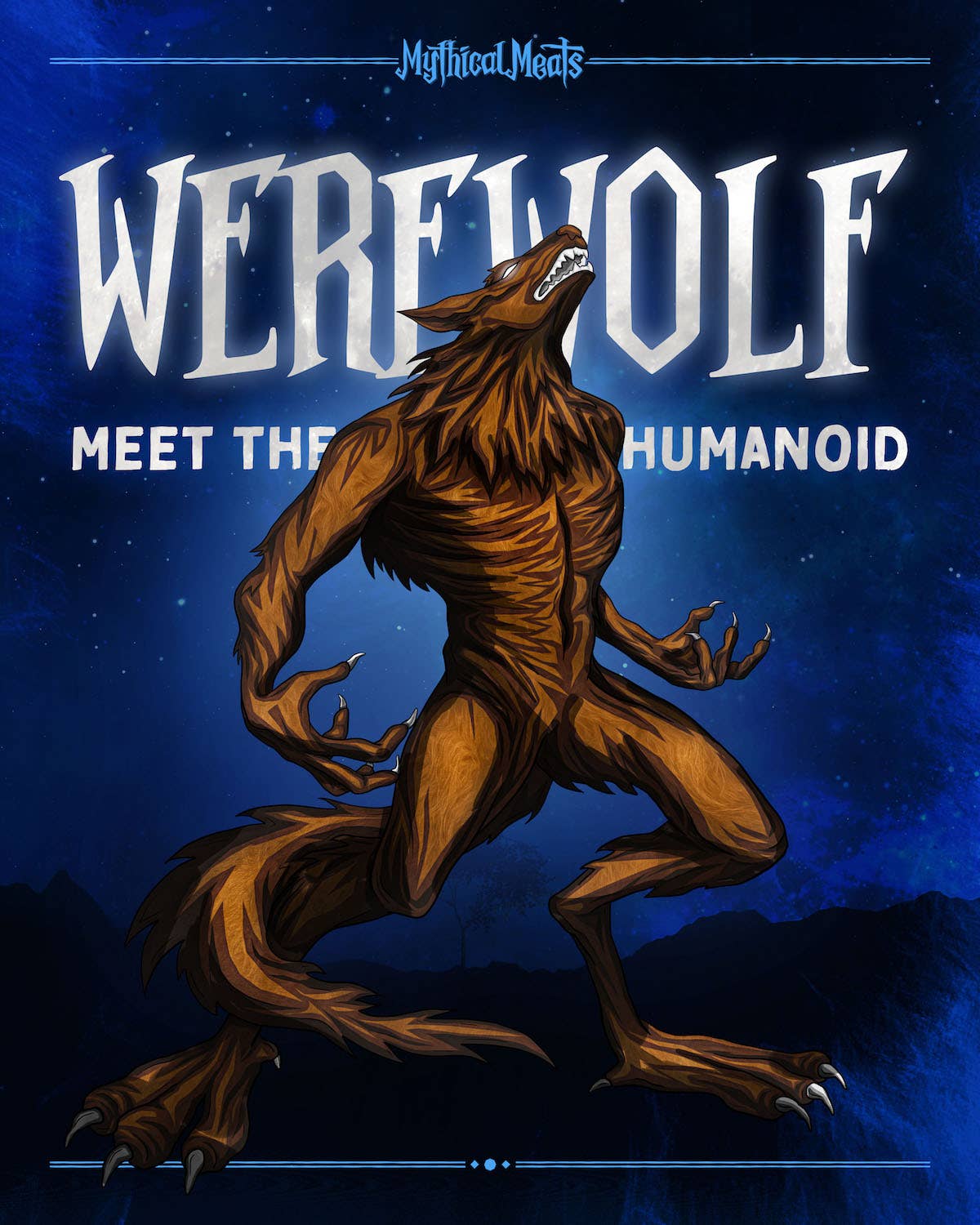Werewolf (Venison Teriyaki and Beef Snack Stick)