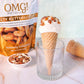 OMG! Pretzels Salty Butterscotch Seasoned Sourdough Pretzel Nuggets ice cream