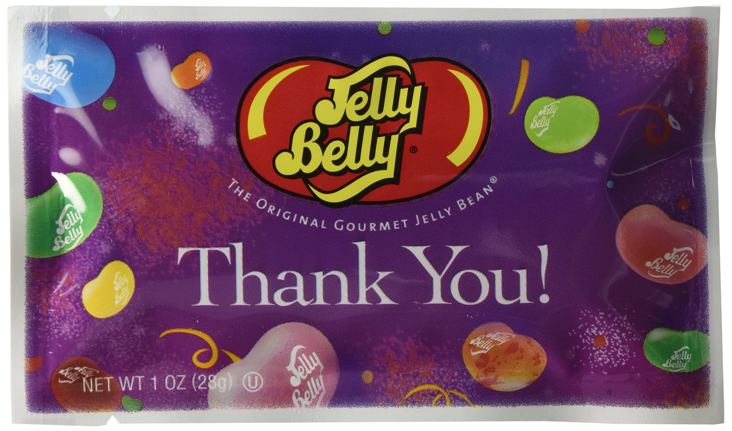 Thank You Assorted Flavors Jelly Beans – 1 oz. Bag