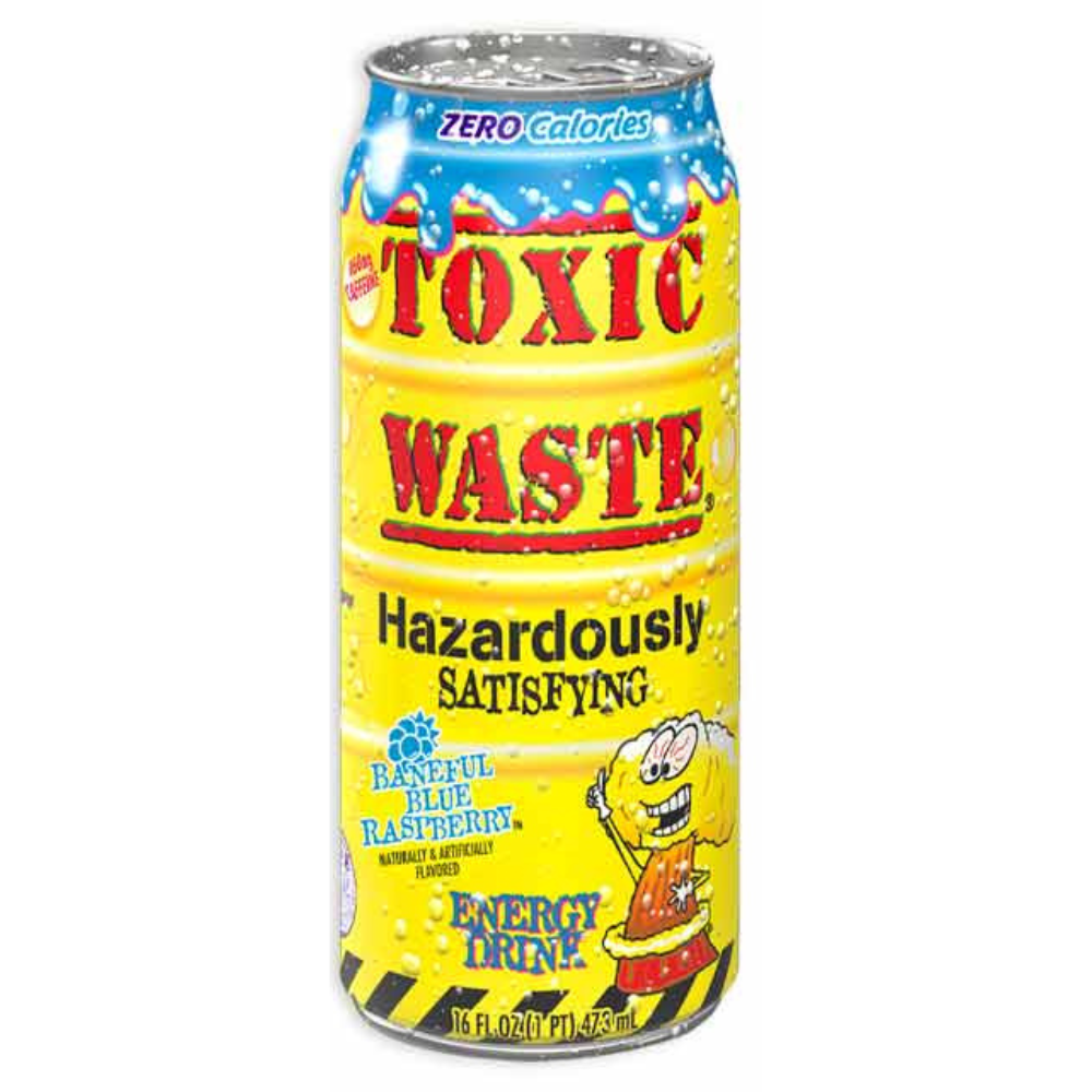 Toxic Waste Energy Baneful Blue Raspberry