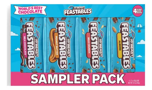 Mr Beast Feastables Sampler Pack