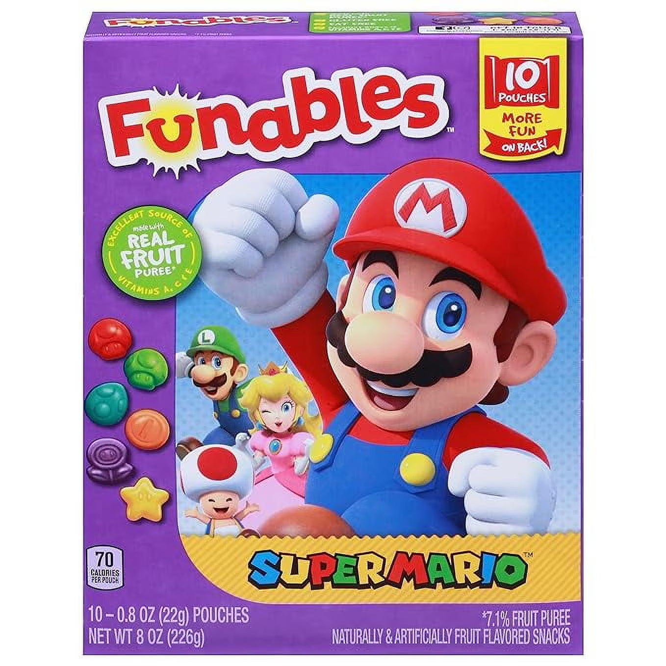 Funables Super Mario Fruit Snacks