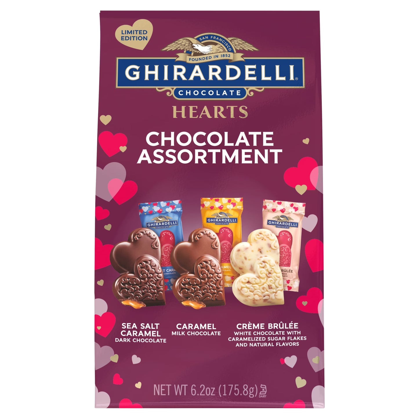 Ghirardelli Chocolate Hearts Assortment