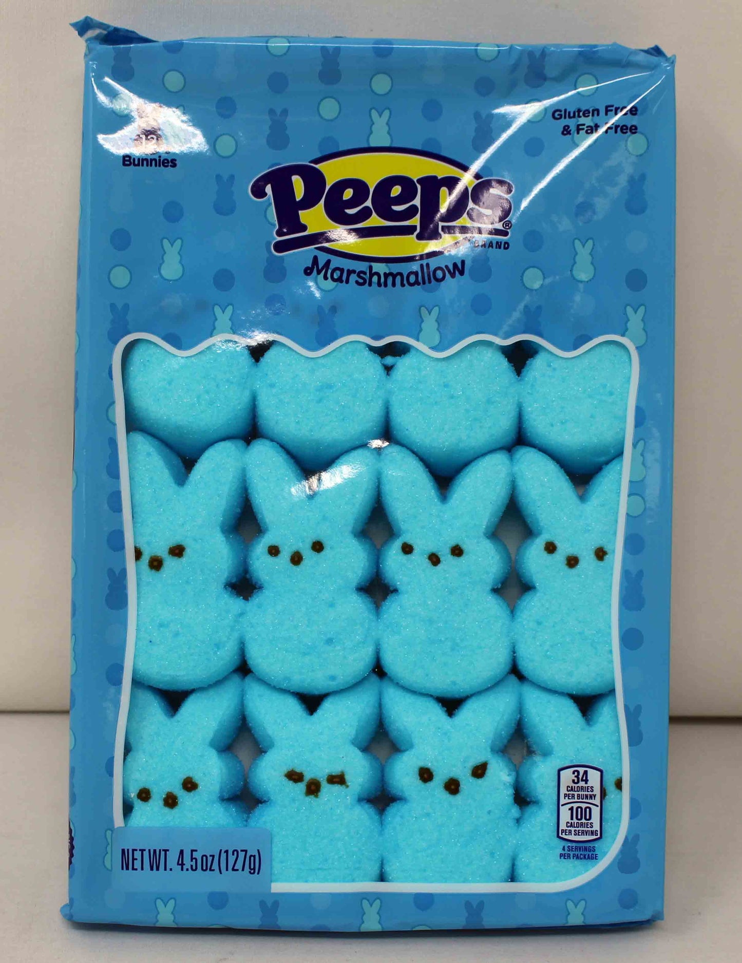 Peeps Marshmallow 12 Blue Bunnies