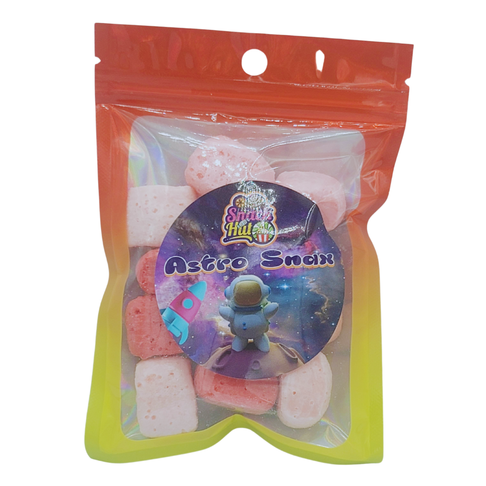 Astro Snax  - Freeze Dried Square Burst Candy Reds