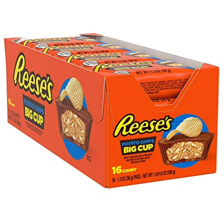 Reese Big Cup Potato Chip 16 count