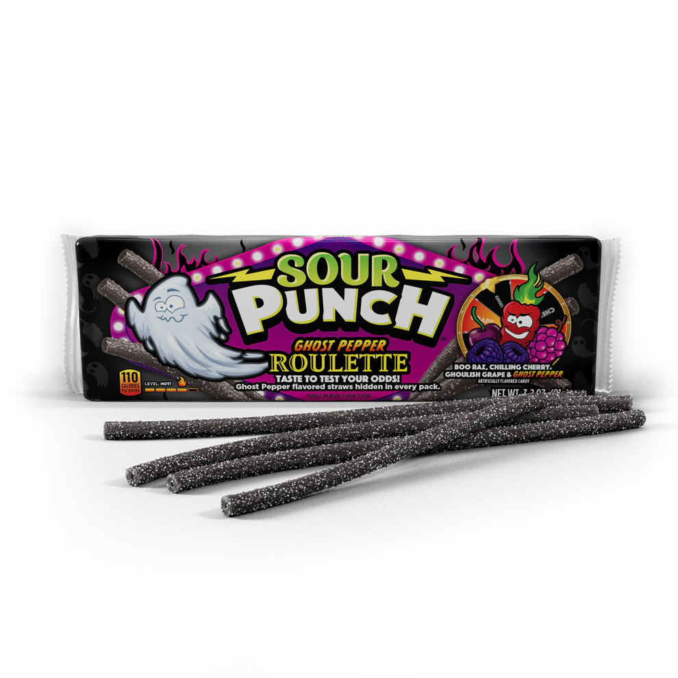 Sour Punch Ghost Pepper Roulette - 3.2oz