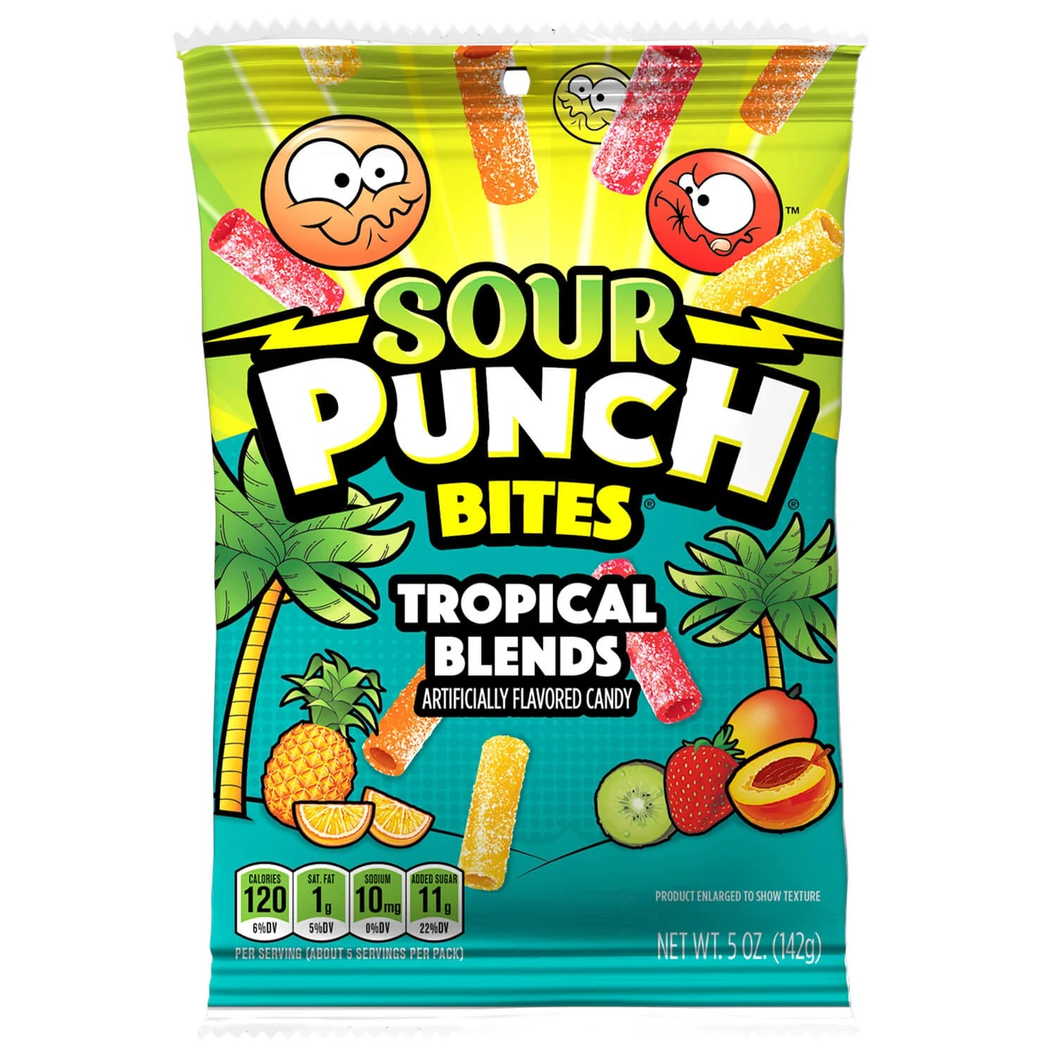 Sour Punch Bites Tropical 5oz