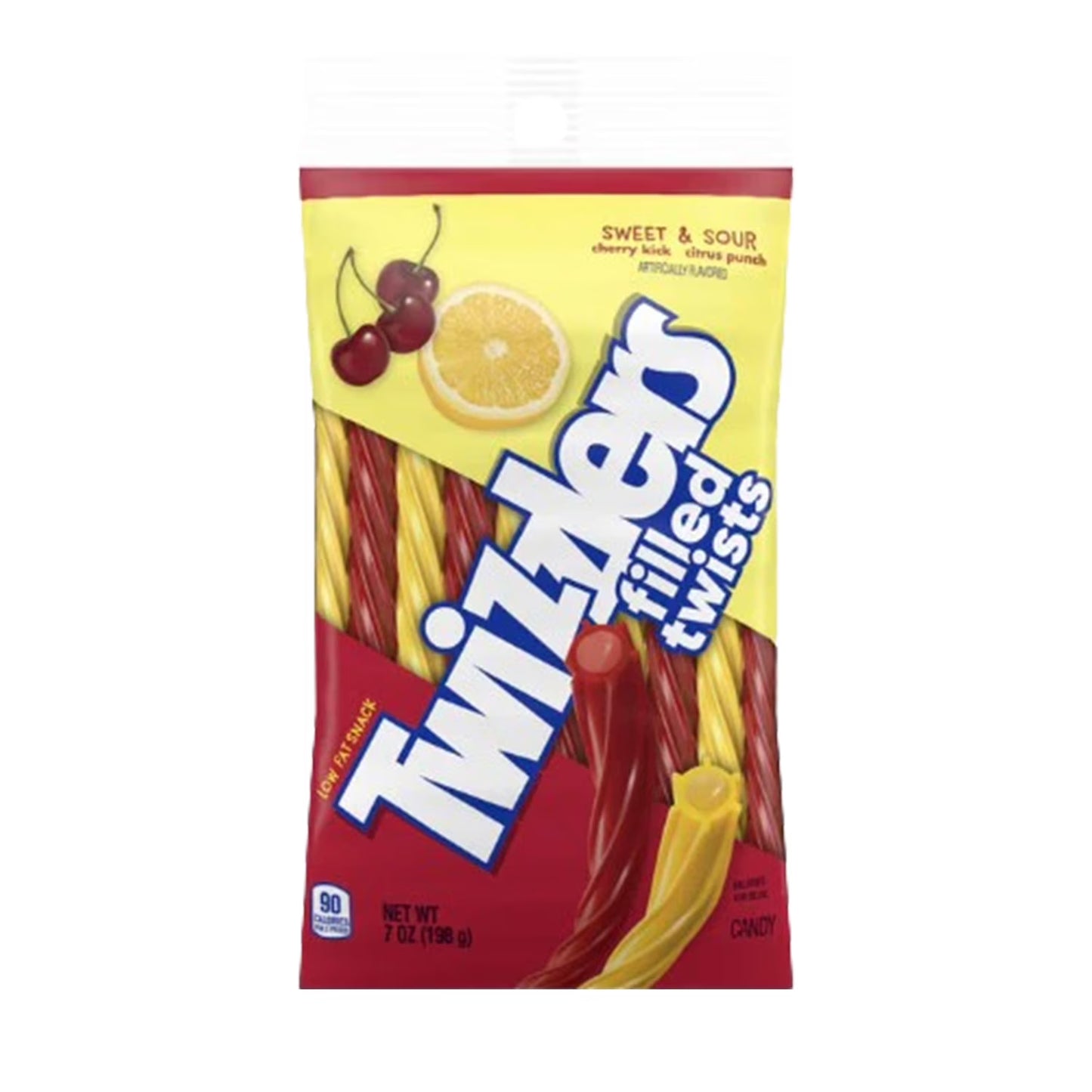 Twizzlers Filled Twists Sweet & Sour