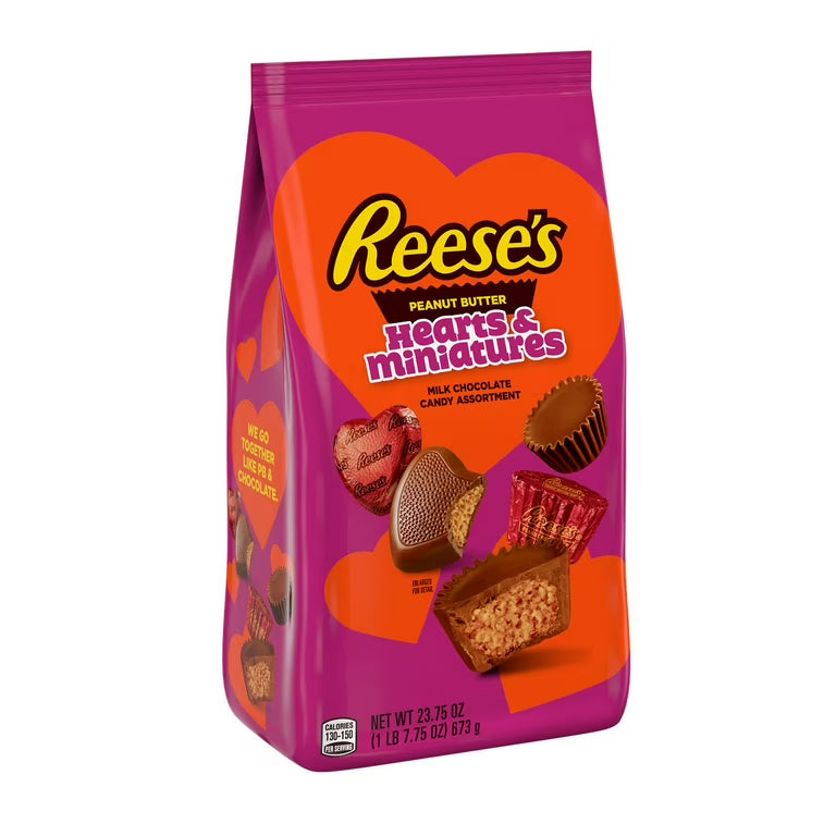 Reese Peanut Butter Hearts & Miniatures