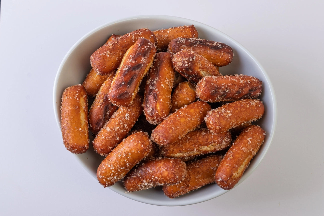 Sweet & Salty Seasoned Sourdough Pretzel Nuggets bowl