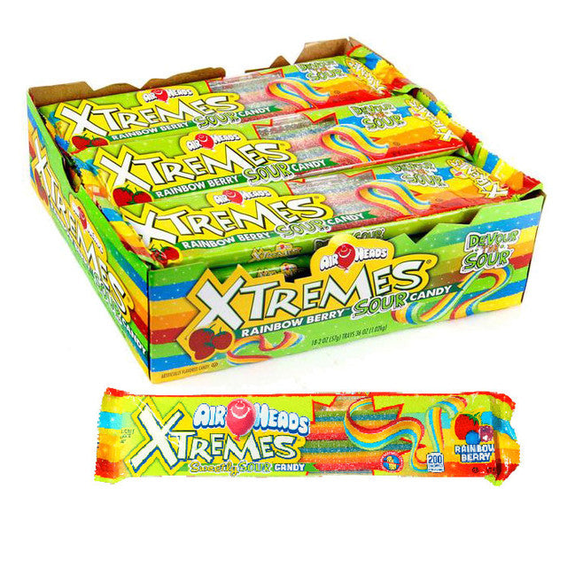 Air Heads Xtremes Sour Belts