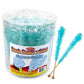 Blue Cotton Candy Rock Candy Sticks