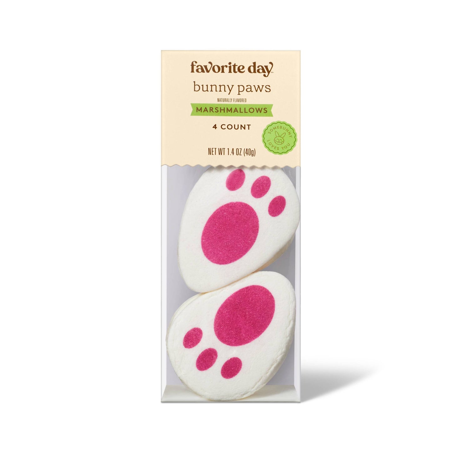 Favorite Day Spring Bunny Paws Marshmallows - 1.4oz