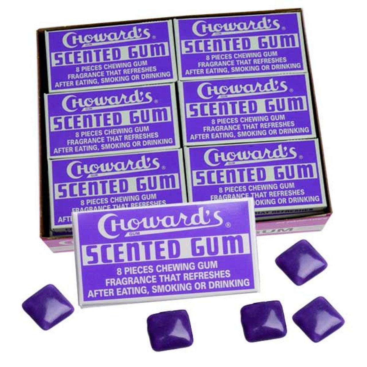 C Howard's Violet Scented Gum 24 Count