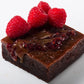 Raspberry Caramel Fudge Brownie