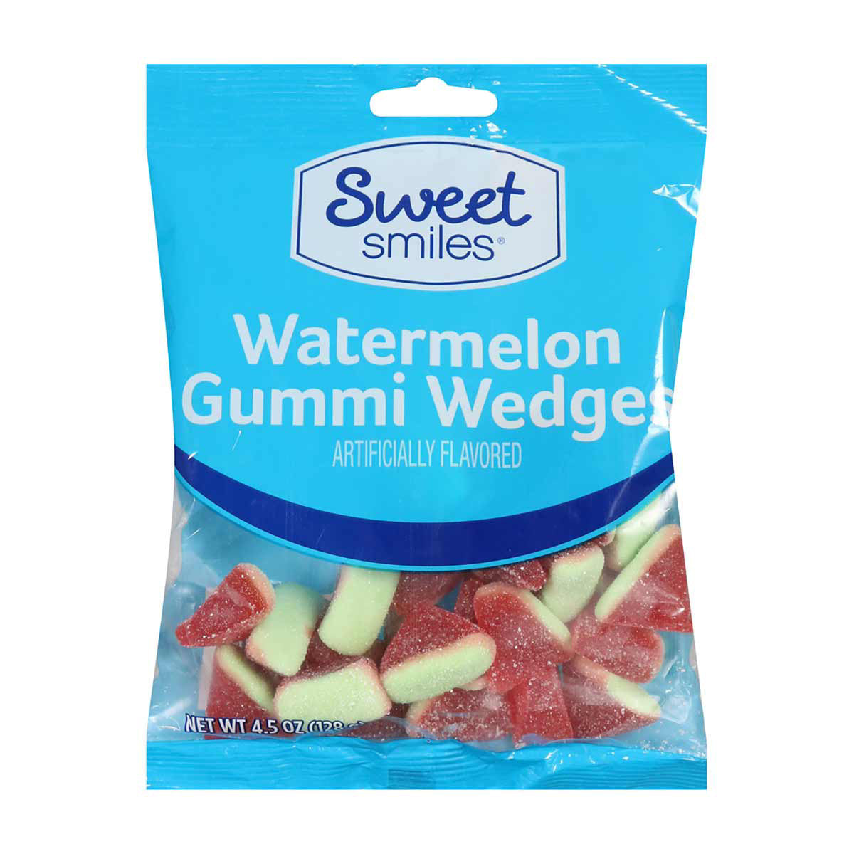 Sweet Smiles Watermelon Gummi Wedges, 4.5 Oz