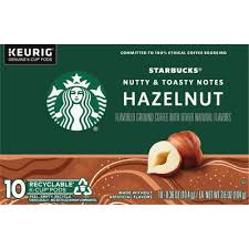 Starbucks Nutty & Toasty Notes Hazelnut