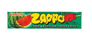 Zappo Sour Watermelon Chews