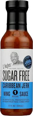 G Hughes Sugar Free Caribbean Jerk Wing Sauce