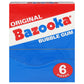 Original Bazooka Bubble Gum 6 Pieces
