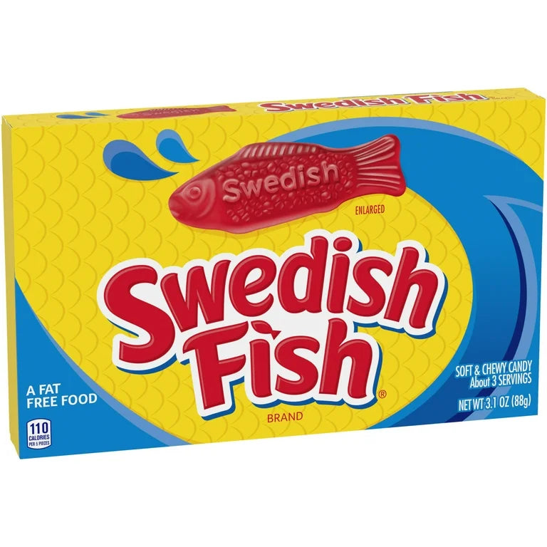 Swedish Fish Soft & Chewy Candy 3.1oz