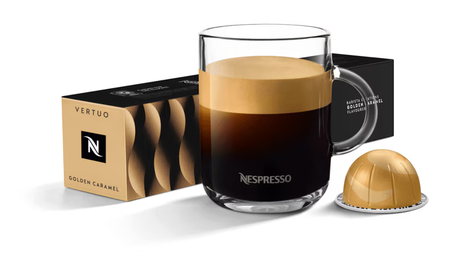 Vertuo Nespresso Pods Golden Caramel