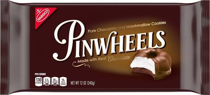 Pinwheels Pure Chocolate & Marshmallow Cookies