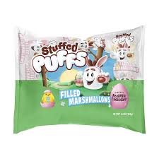 Stuffed Puffs Individually Wrapped Chocolate Filled Marshmallows