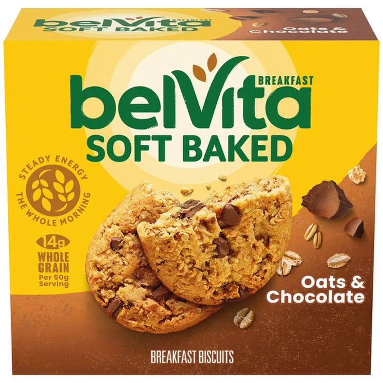 Belvita Soft Baked Oats and Chocolate