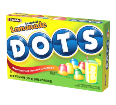 Dots Lemonade 6.5 oz Theater Box