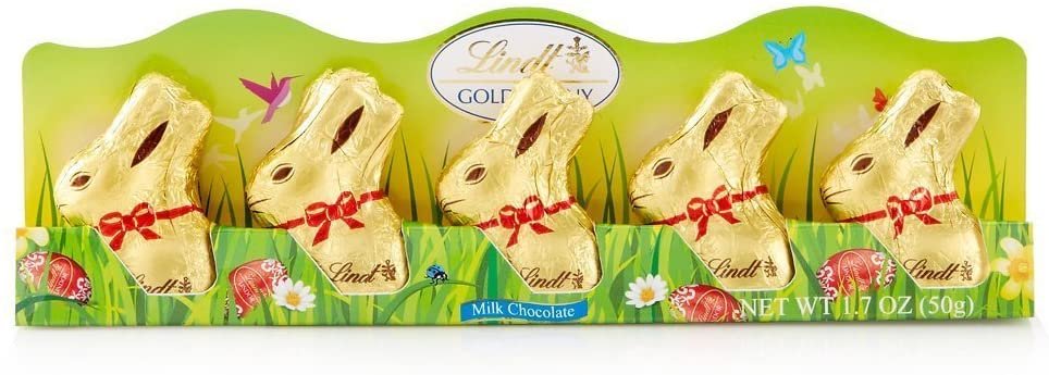 Lindt Gold Bunny, Milk Chocolate 1.7 Oz