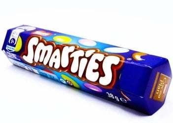 Nestle Smarties Chocolate Hexagon Tube - Import