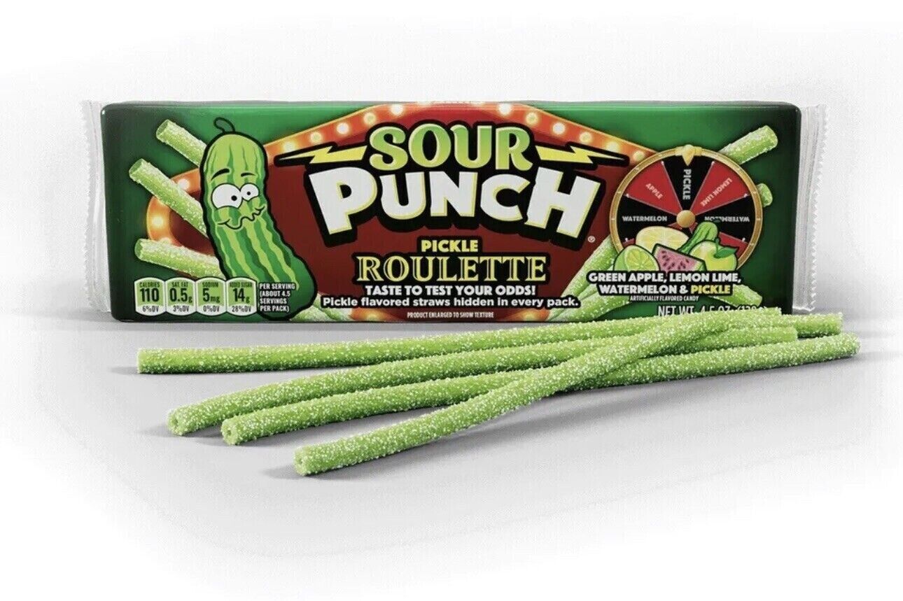 Sour Punch Pickle Roulette - 4.5oz