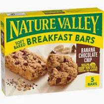 Nature Valley Soft Baked Breakfast Bars Banana Chocolate Chip